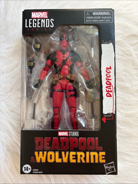 Marvel Other - Marvel Legends Deadpool Red and Black Action Figure